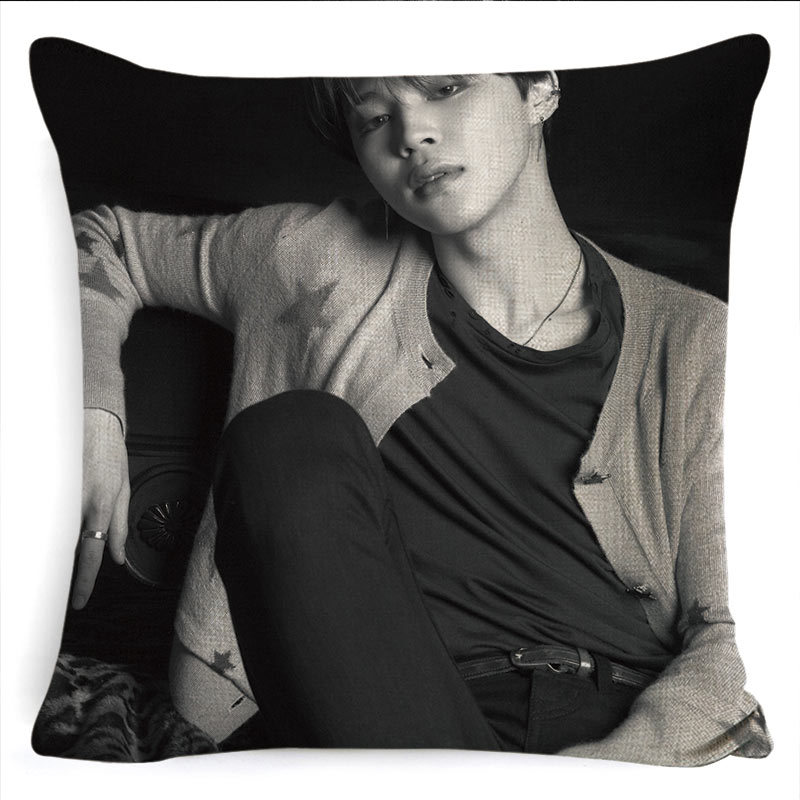 Customized new cushion covers for anime and cartoon BTS fans, Douyin merchandise and fan gifts pic 20