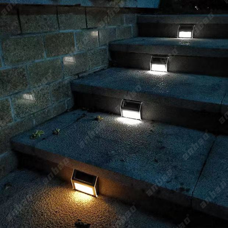 Solar garden lamps, garden villa decorative street lamps, household lawn, staircase, floor lamps, fence lamps, lighting tools pic 2