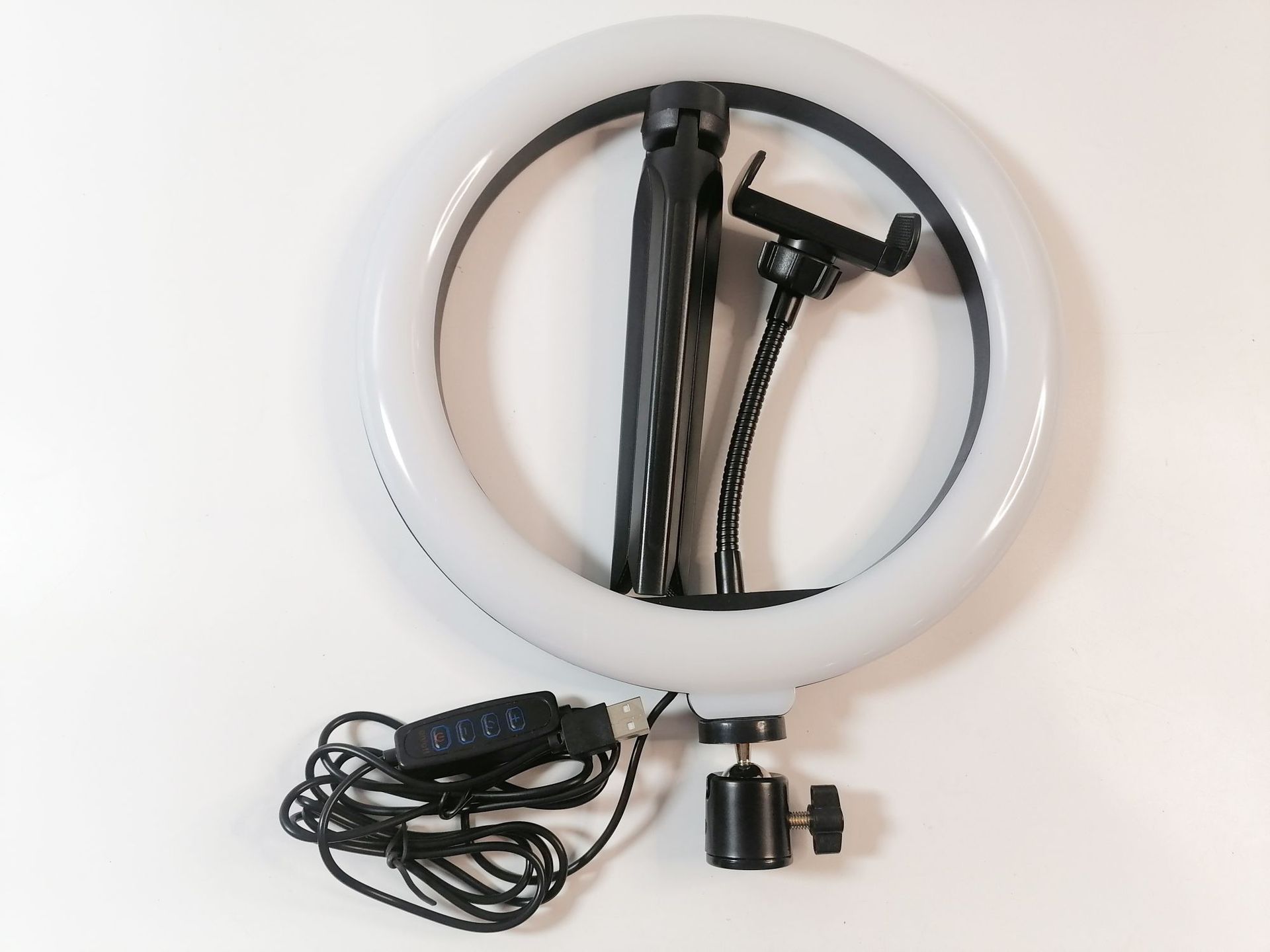 直播补光灯套装10寸ringlight主播自拍美颜补光灯LED环形灯详情2