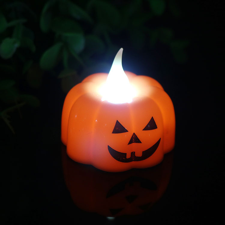 Halloween pumpkin lanterns, Ghost Festival decorative props, luminous night lights, candles, wind lanterns pic 4