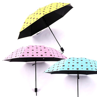 五折黑胶遮阳伞夏天UV防嗮太阳伞迷你二两伞口袋伞MINI UMBRELLA详情12