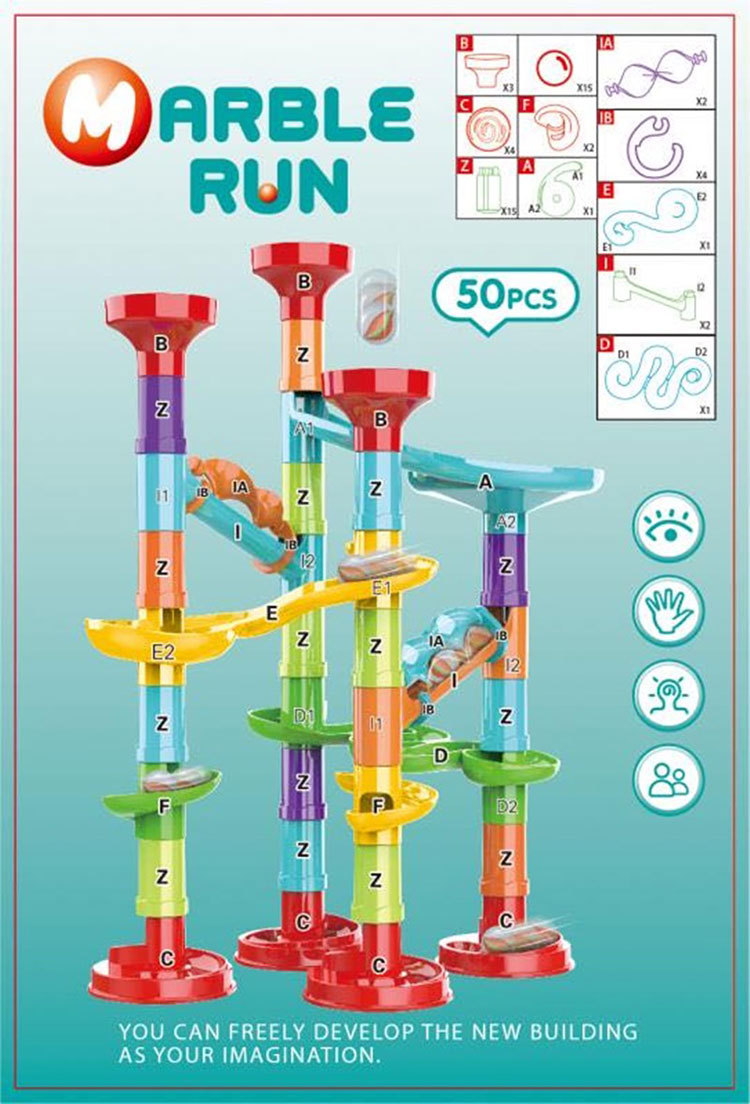 Nuevo juguete de puzzle bebé catapular mutante slide bloque de construcción ensamblado bloques de construcción tridimensional laberinto de tuberías juego de enseñanza temprana pic 12
