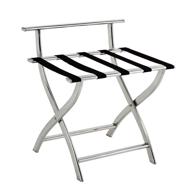 Southern Brand J-13B stainless steel storage rack, simple hotel folding luggage rack pic 4