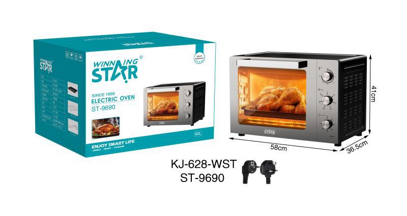 Winning Star Cross-border exclusive home toaster, toast toaster, double-sided breakfast machine, sandwich maker, toaster pic 15