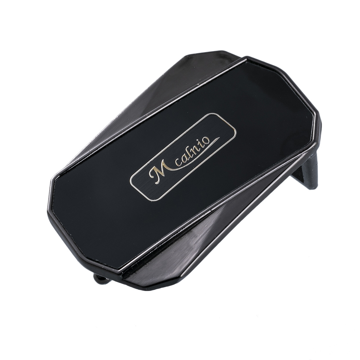 爆款男士平滑皮带扣锌合金五金胶片板扣配33mm打眼皮带批发详情7