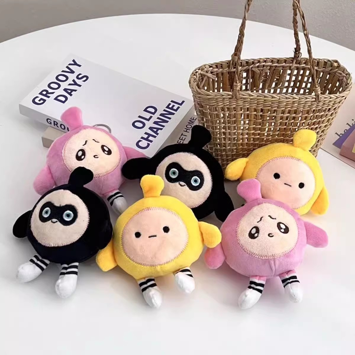 The best-selling talking voice egg doll pendant is too late. Hurry up with the egg doll party plush toy pic 8