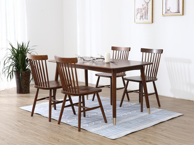 批发北欧全实木餐桌椅橡木现代简约小户型日式方桌家用长方形饭桌详情27