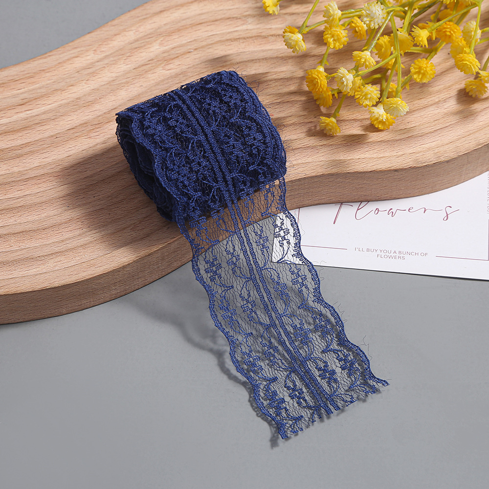 133-2A in-stock color non-elastic lace trim handicrafts, doll clothing, scarves, sleeves, accessories, DIY clothing pic 60