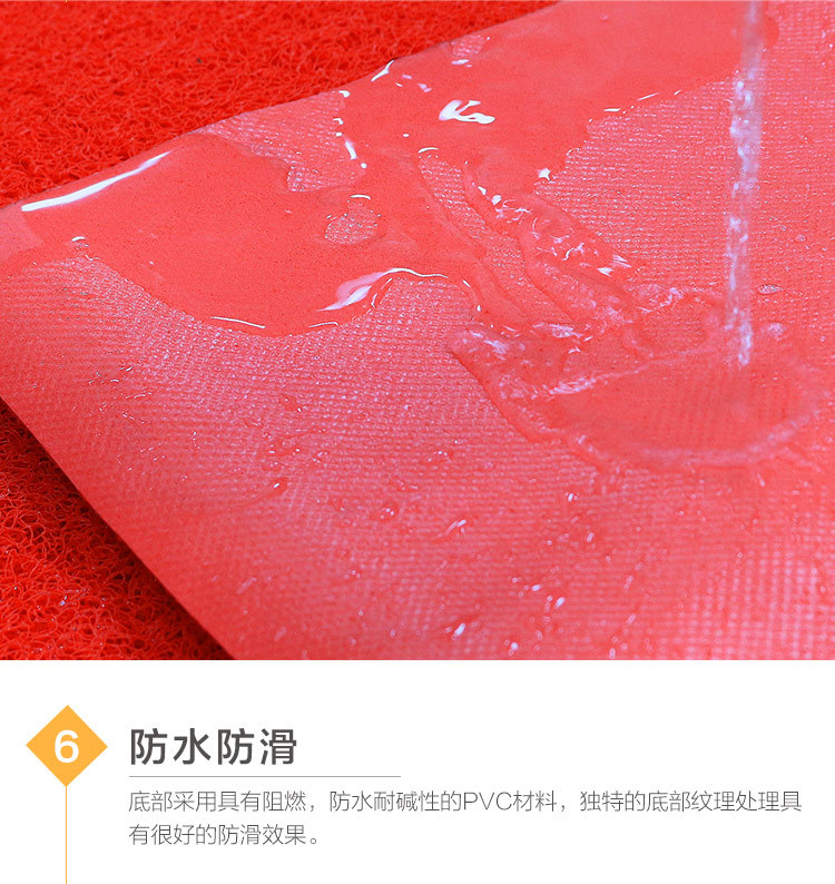 Wholesale of pvc plastic for the entrance door, elevator, hotel welcome, anti-slip wire rings, entrance floor MATS, carpets and foot MATS pic 27