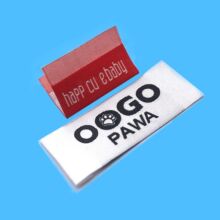 半透明TPU水洗标 柔软耐水洗泳衣TPU尺码标印唛 弹力磨砂透明码标详情22