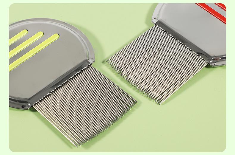 Pet dog flea comb, fine-toothed comb, flea removal comb, dog comb, pet comb, lice catching wonder tool pic 6
