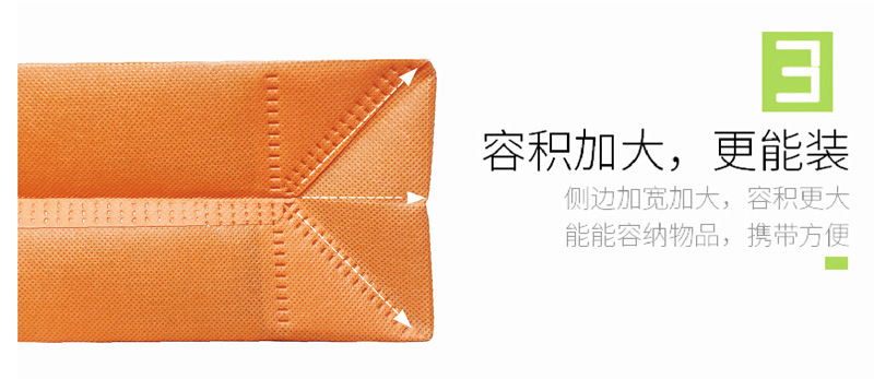 Wholesale of hot-pressed three-dimensional non-woven fabric bags in stock, custom-made non-eco-friendly bags, and customized laminated non-woven fabric handbags pic 6