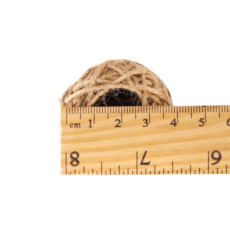 厂家直销10米本色麻绳diy手工编织麻绳装饰品麻绳捆绑绳道具详情4