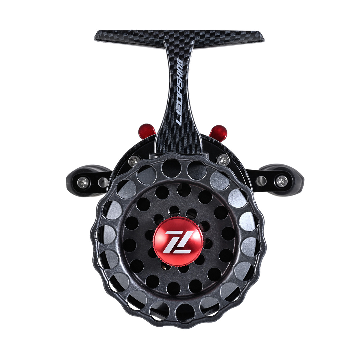 Carbon texture front wheel ice fishing, angling, fishing wheel, fish wheel pic 9