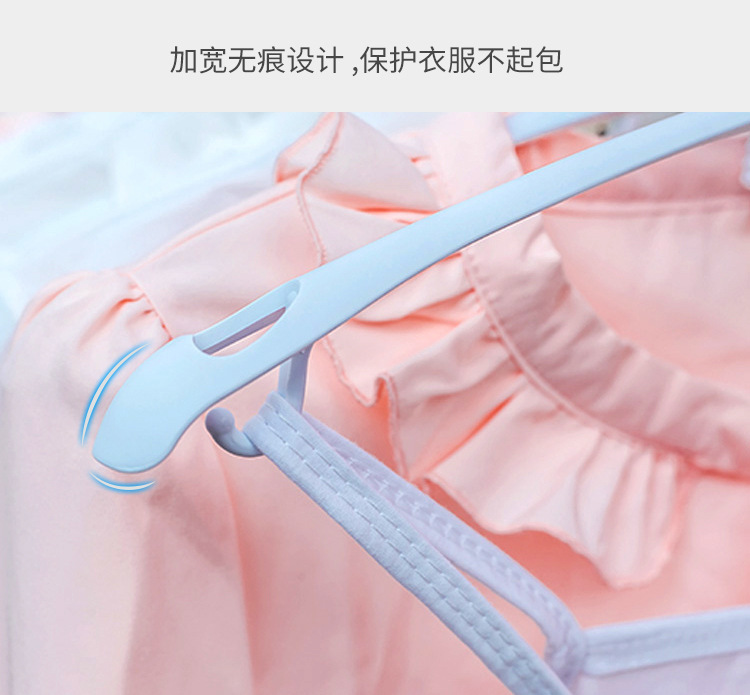 Creative multi-functional clothes hanger, home storage plastic folding support hanging, Douyin same style magic clothes drying rack gift pic 15