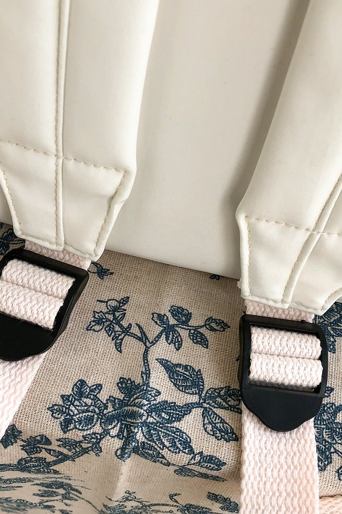 Japanese-style ins campus school style, fresh and cute, cute cow with earbuds, soft girl schoolbag, funny student backpack pic 56