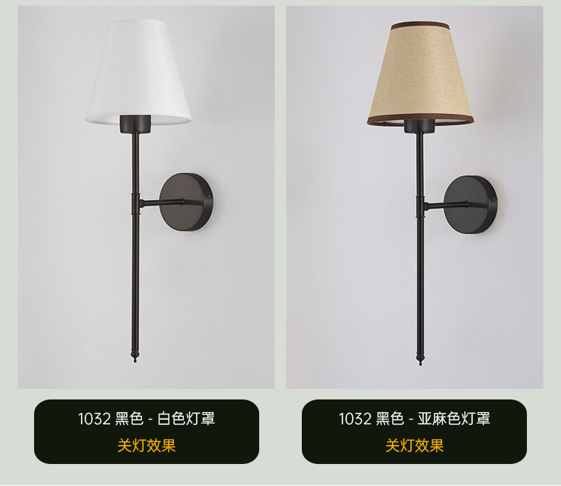 免布线充电壁灯客厅卧室床头灯过道阳台电视布罩壁灯详情7