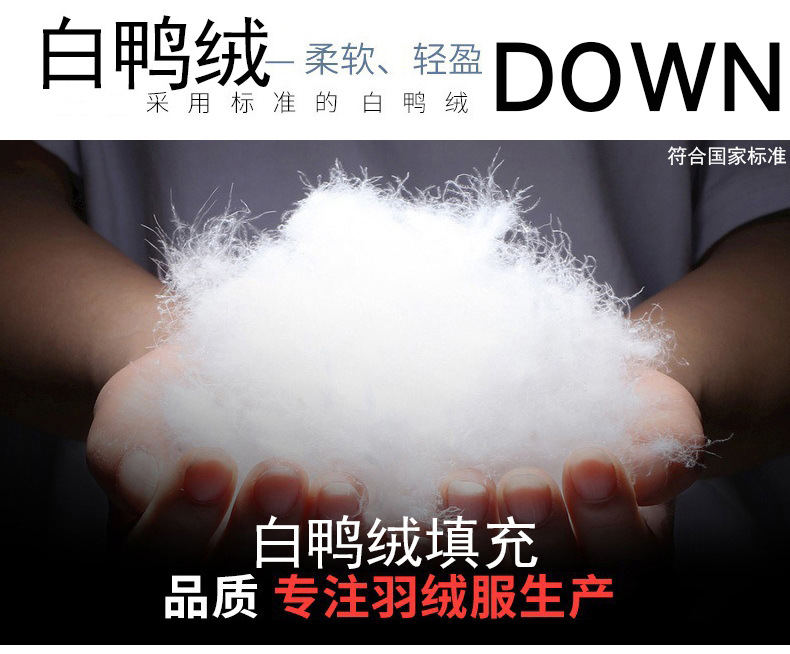 A new, fashionable and stylish green white duck down winter jacket for women in 2022 pic 2