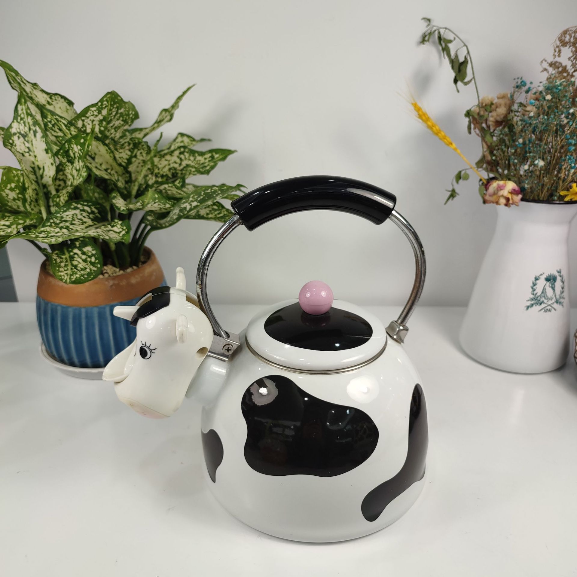 Large capacity 2.8L giraffe call kettle, Amazon cross-border sound kettle wholesale, induction cooker, gas stove pic 1