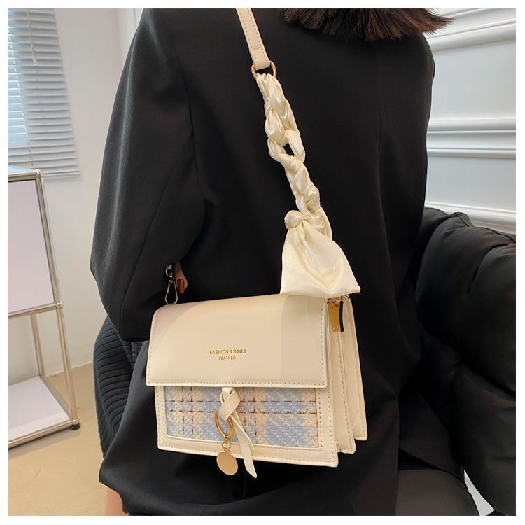 韩版时尚单肩包包女2024夏季新款洋气百搭小众ins链条包斜跨小包详情9