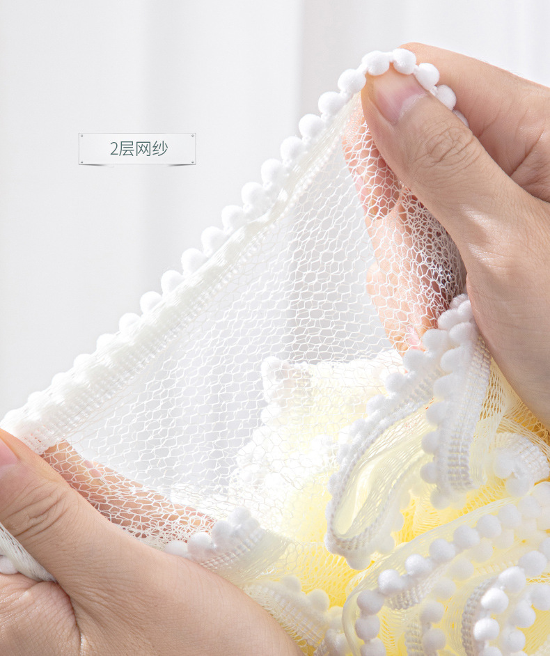 毛球浴花沐浴球新款小红书浴花柔软搓澡巾大号沐浴球批发浴花女用详情5