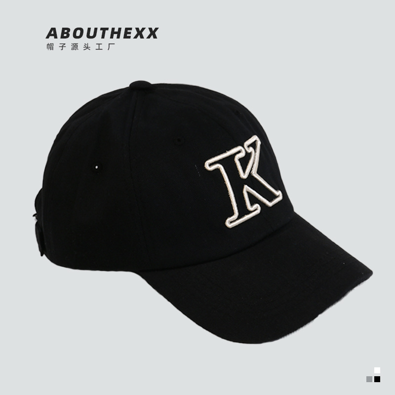 Sombreros tendencia de moda gorras de béisbol versátil alfabeto pato tong cap primavera verano parejas sombreado protección solar sombrero de sol pic 15