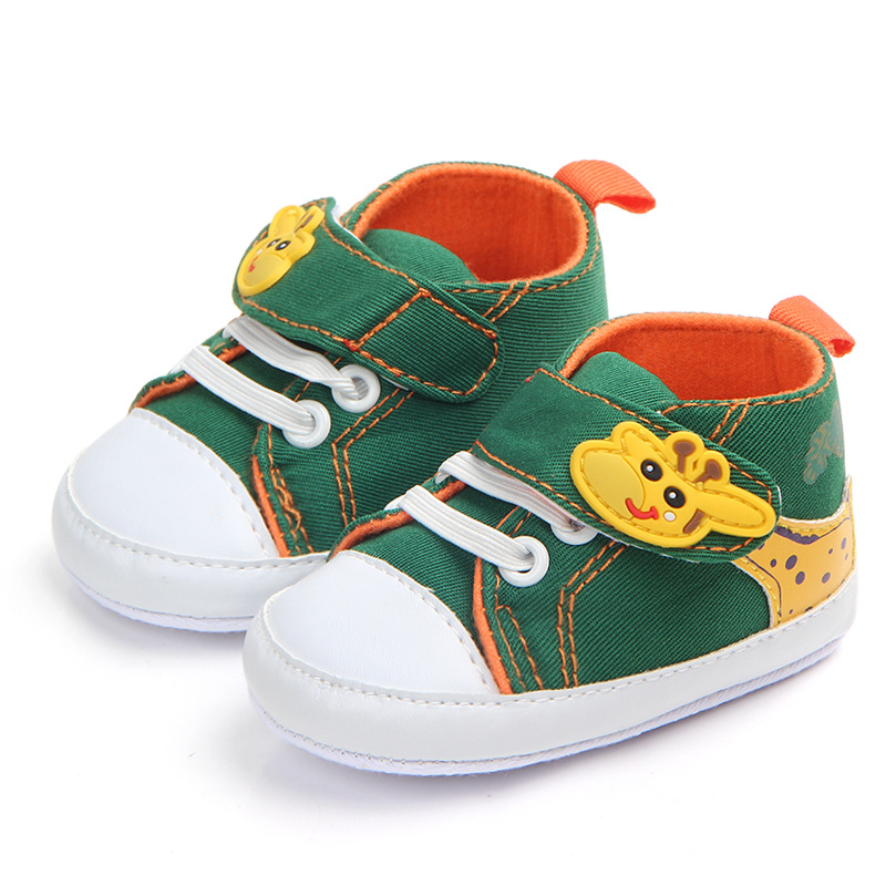 Factory direct sales of best-selling items: Cartoon giraffe pattern baby shoes, small anti-slip walking shoes 0011 pic 12