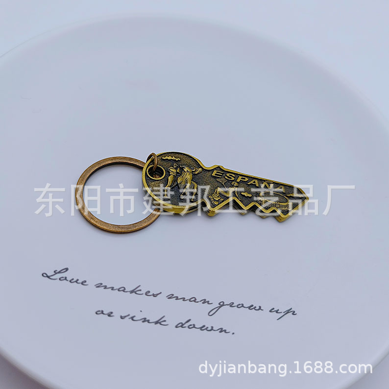 金属旅游纪念品美国旧金山纽约自由女神像复古便携式锌合金开瓶器详情17