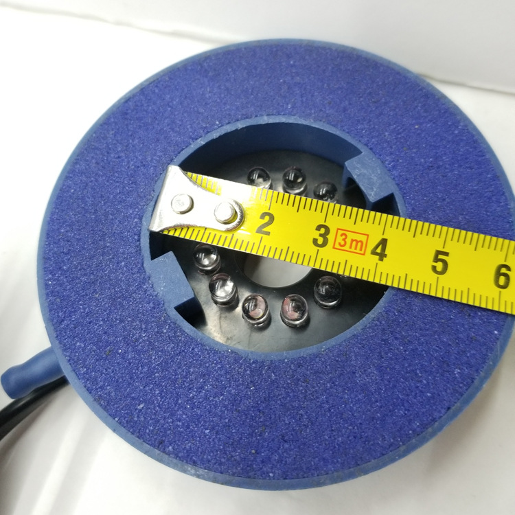 Aquarium LED seven-color gas stone oxygen-increasing light, aquarium gas stone with light, fish tank stone, landscape stone pic 28