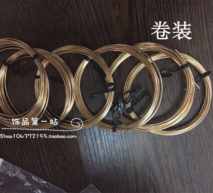 DIY美国14K包金GF金线金丝字母线造型线一盎司半硬线软金线详情1