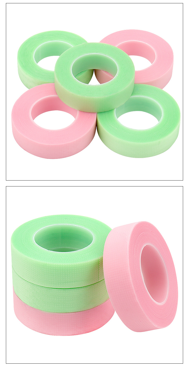 Wholesale eyelash extension isolation tape, non-woven fabric, PE eyelash extension tape, breathable and easy-tear, eyelash extension PE adhesive tape shanilak pic 11