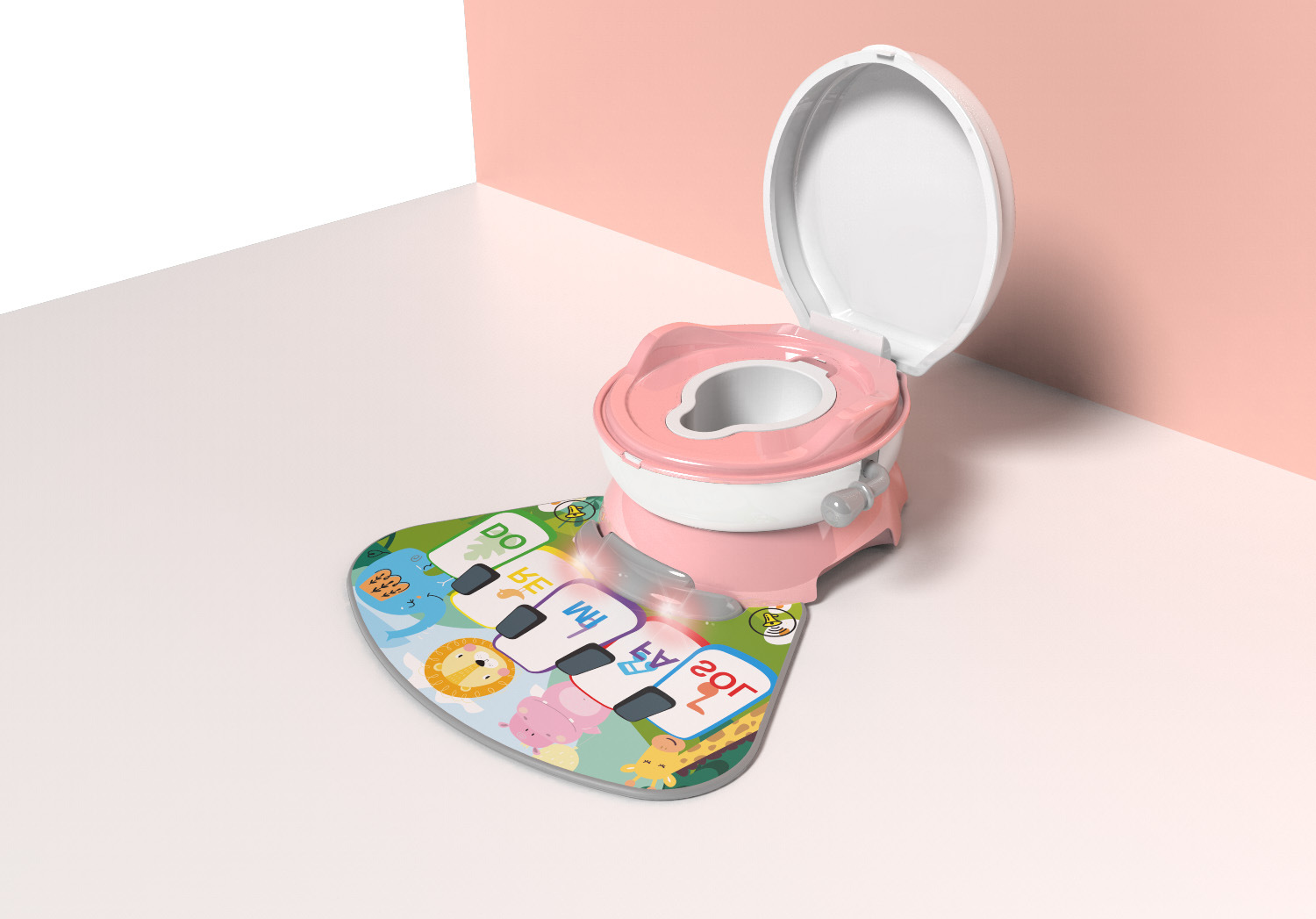 婴儿三合一坐便器 婴儿如厕训练马桶 Trainning Potty详情1