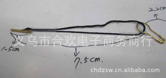 厂家直销供应金银线别针线扣详情11