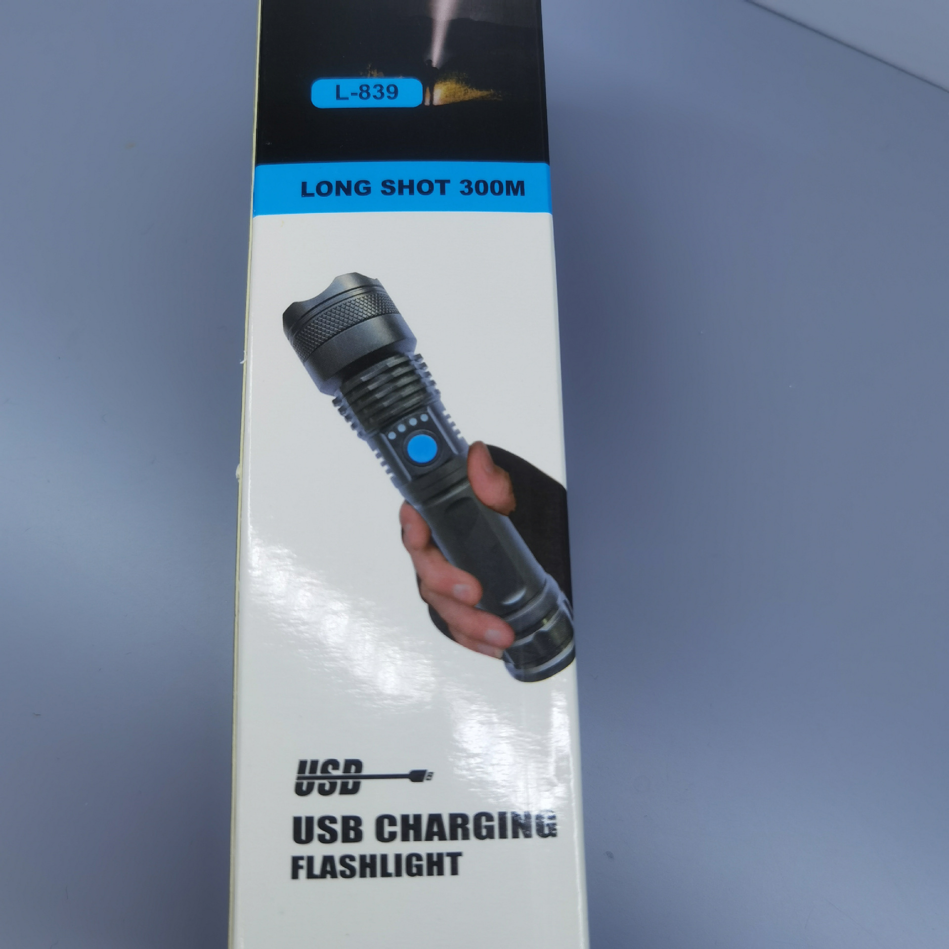 Cross-border LED linterna luz brillante USB recargable luz brillante súper brillante luz brillante larga luz multifuncional hogar al aire libre pic 10