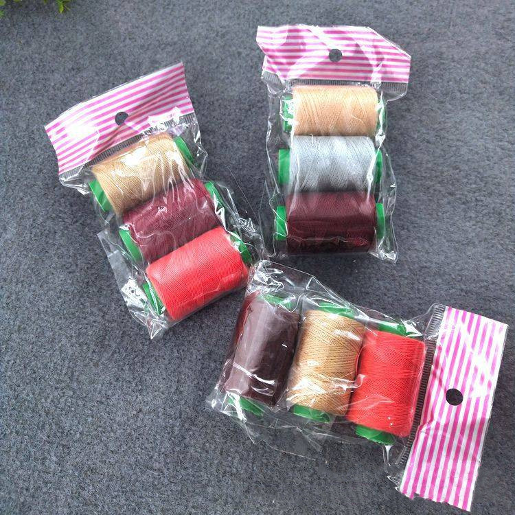 A bag of 3 sets of colored thread cross-stitch needle and thread, sewing thread, for foreign trade needle and thread work, wholesale of small commodities for one yuan pic 5