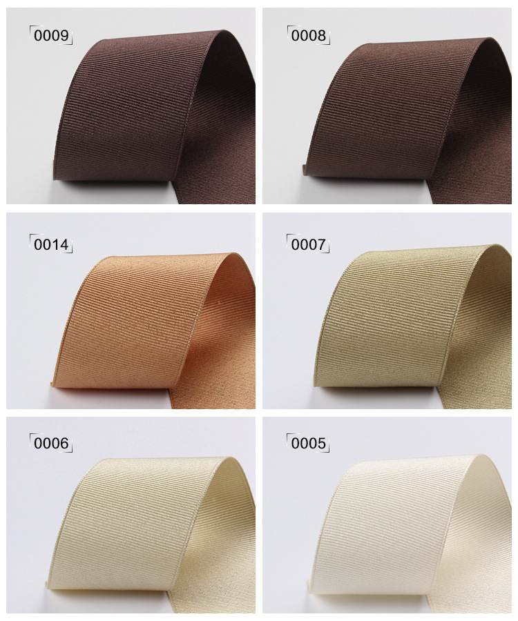 Dingxin Korean woven tape, threaded edge polyester tape, DIY handmade bow, hair accessory, clothing ribbed ribbon, colorful ribbon pic 15