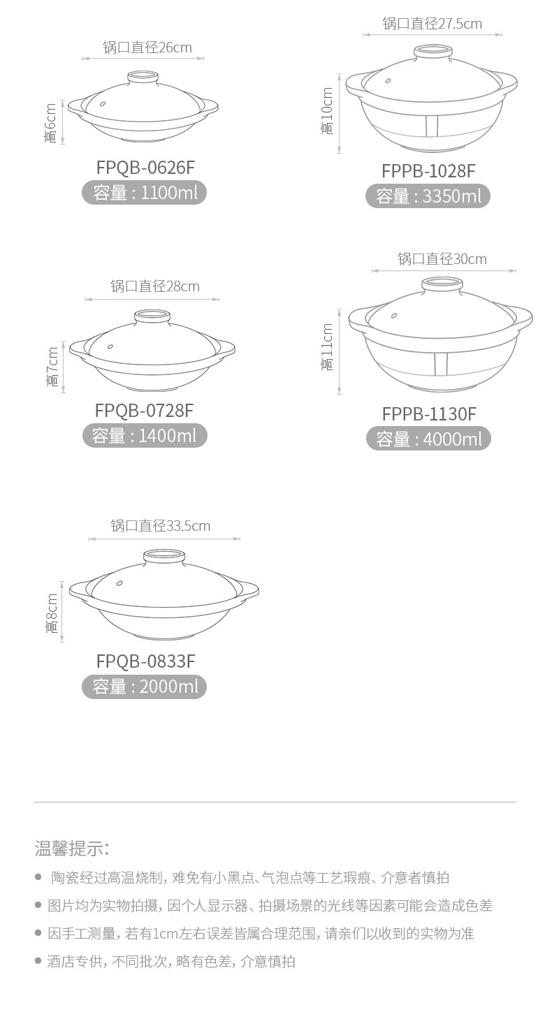 Tao Bao Wang Old-fashioned Ceramic unglazed clay pot household gas stove 煲仔饭 dry-burning shallow pot for making soup clay pot pic 6