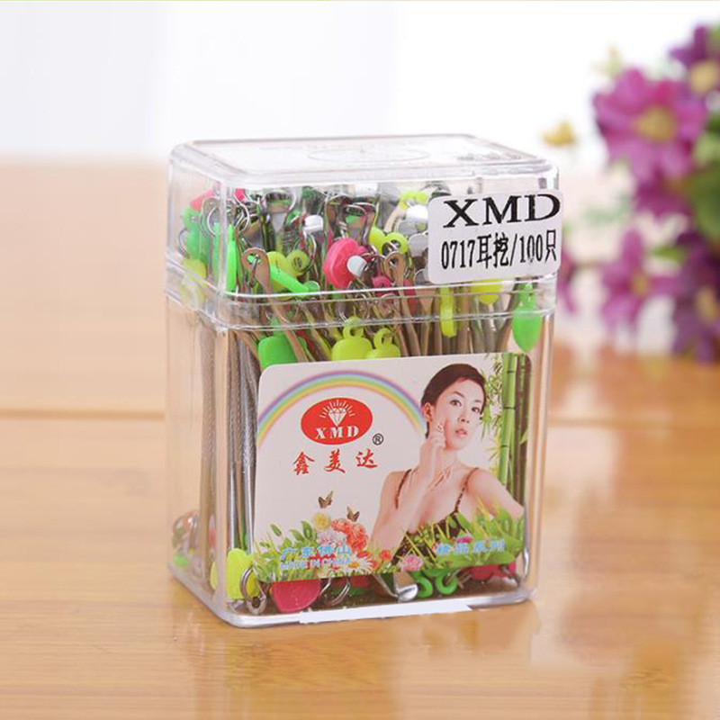 One-yuan Xinmeida iron wire pendant, white bucket ear spoons, 100 pieces each, one-yuan street stall goods, direct supply from the manufacturer pic 21