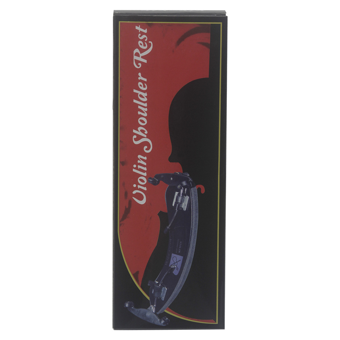 LN100 Red box white foot 4/4-4/3 Anti-wolf violin shoulder support, violin shoulder pad, plastic shoulder support, anti-drop pic 10