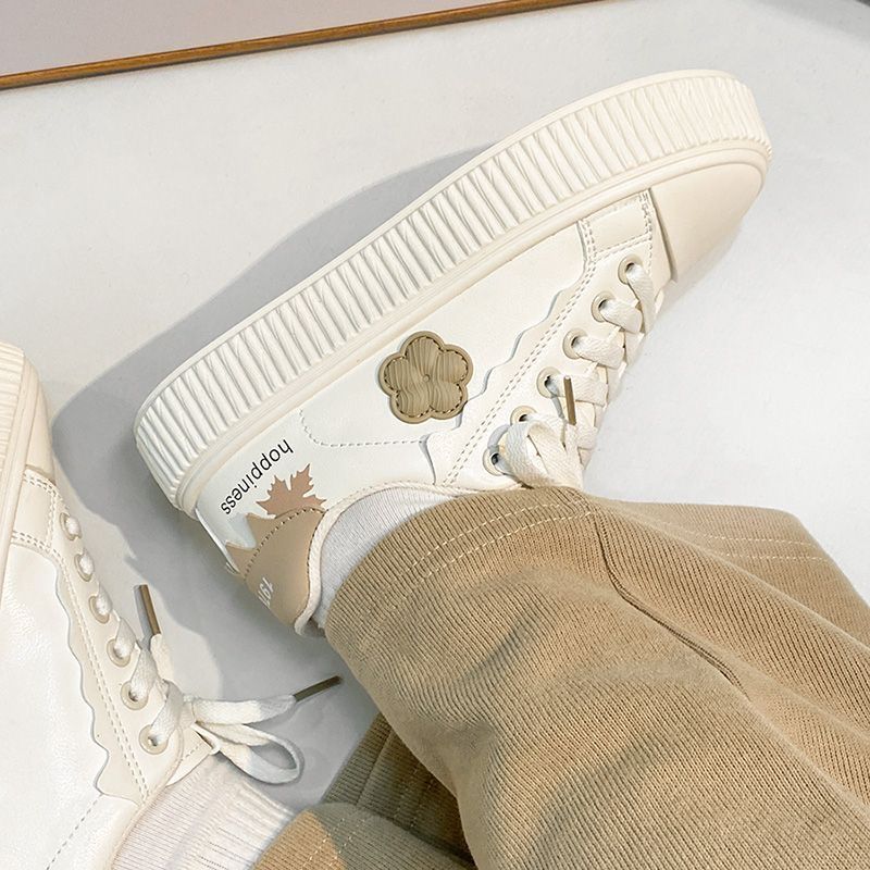 2024秋季新款小白鞋韩版百搭女鞋ins潮春夏小众轻便运动休闲板鞋详情8
