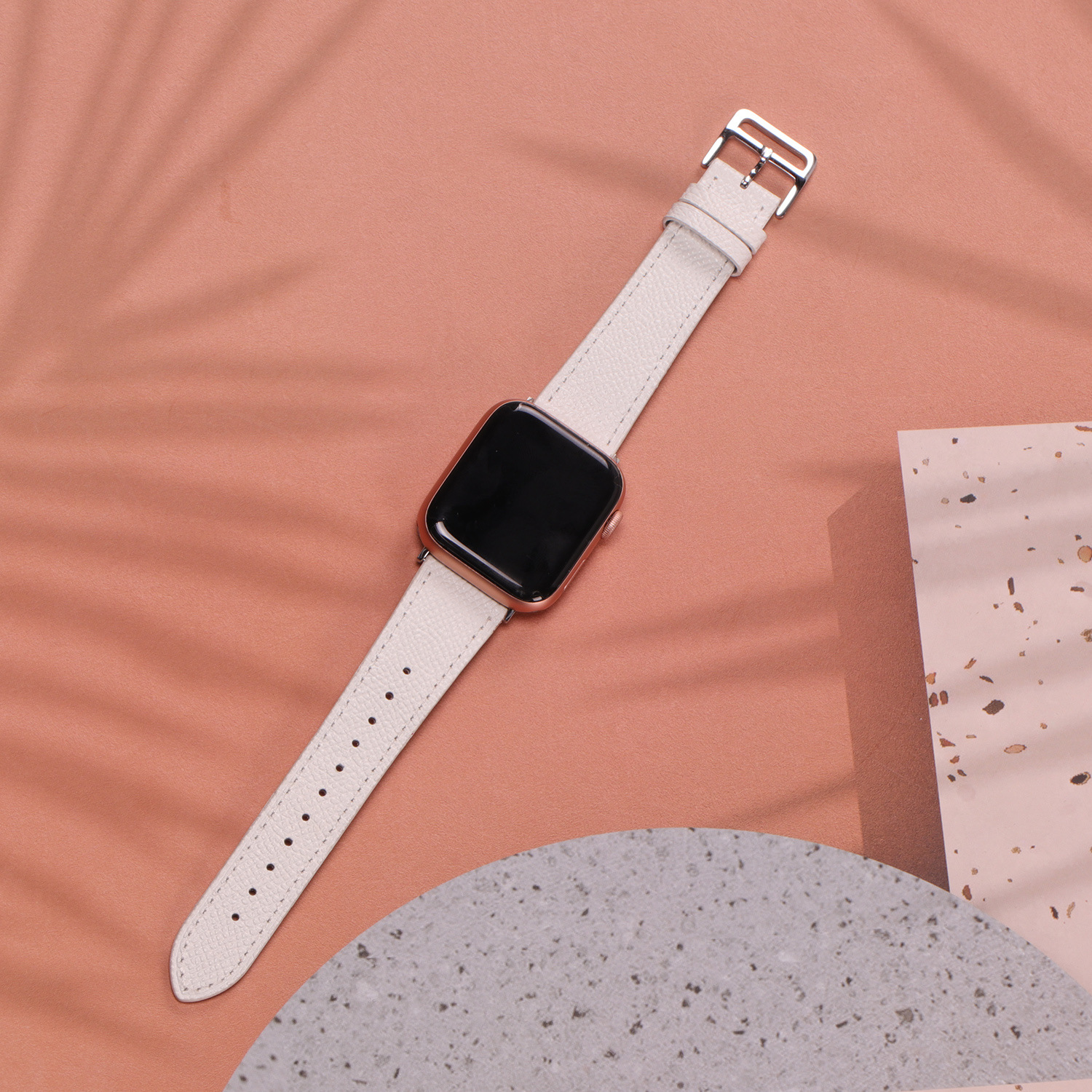 适用苹果Apple watch真皮表带 iwatch时尚经典百搭多色男女款表带详情23