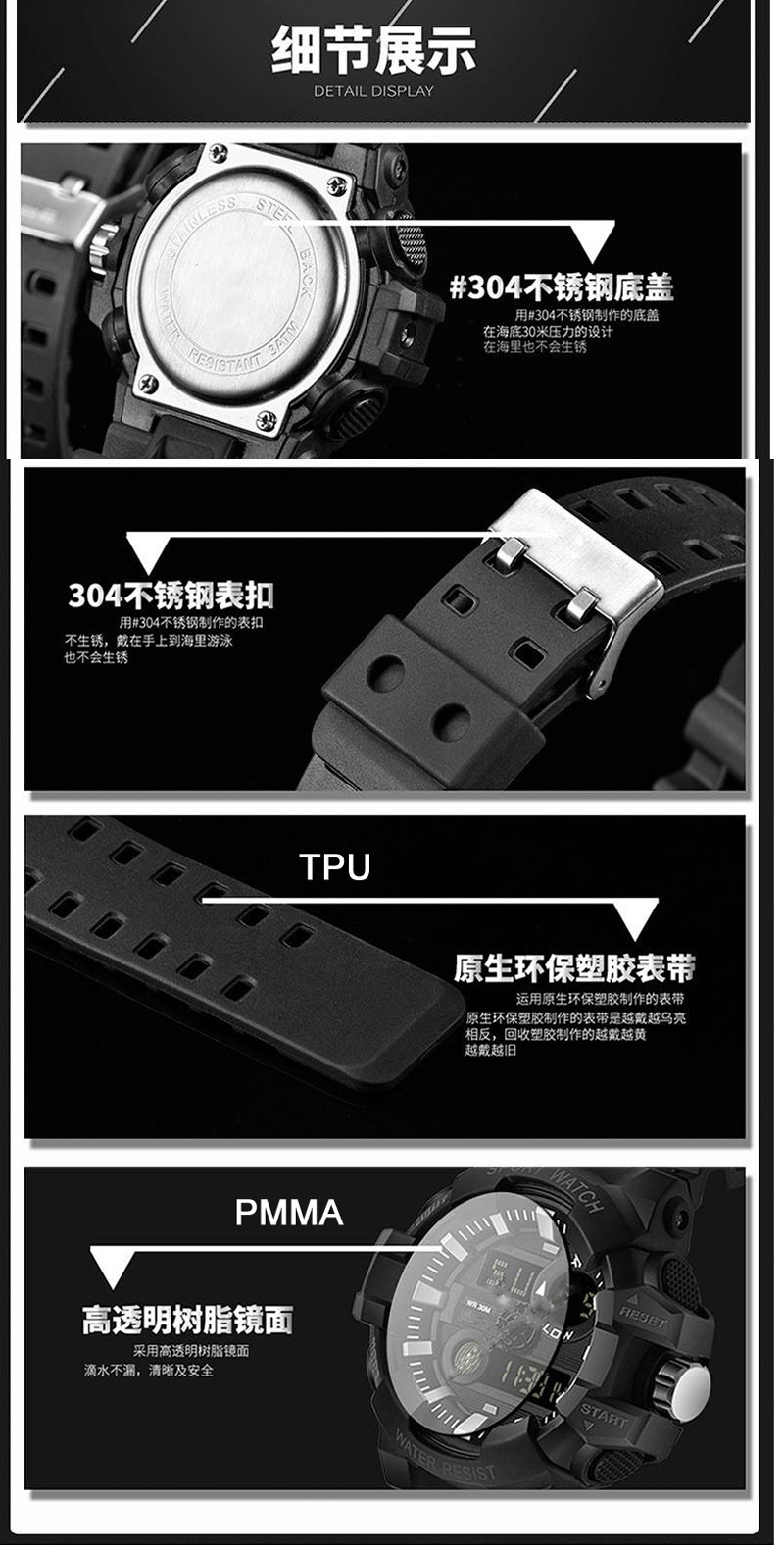材质细节介绍