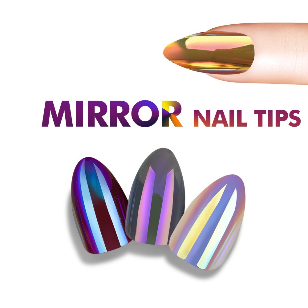 Wholesale nail polish plates, Nails metal irider wearable nail polish mirror plate discount promotion, fake beauty nail polish plates exclusively for export pic 11