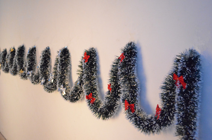 9 cm and 2 meters long dark green encrypted color strips, Christmas wool strips, decorative ribbons, rubia, wedding and festival decoration manufacturer pic 10