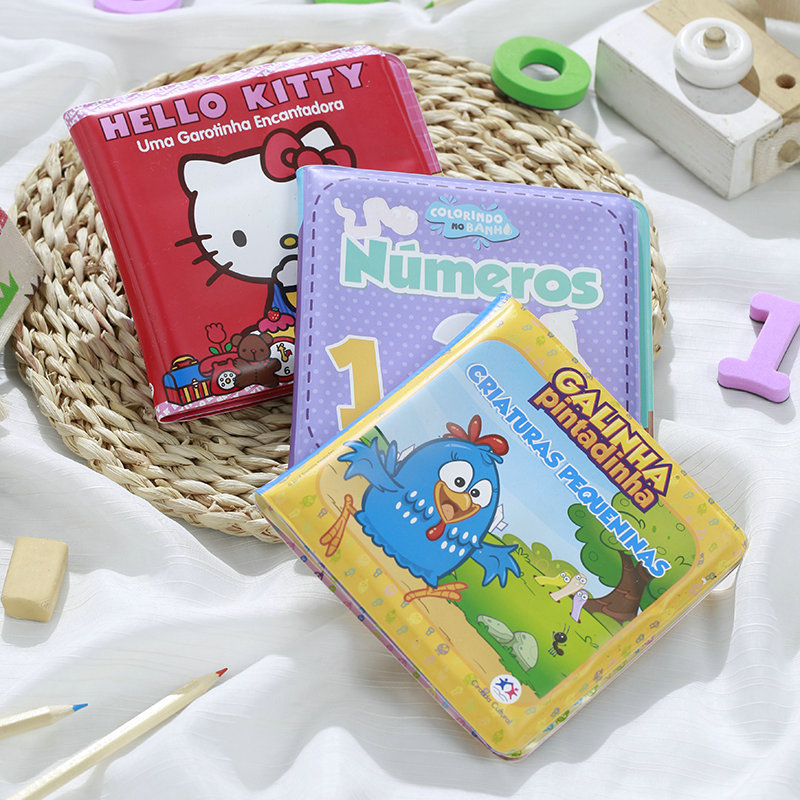 厂家现货儿童早教儿童洗澡书启蒙宝宝洗澡防水故事玩具婴儿书详情3