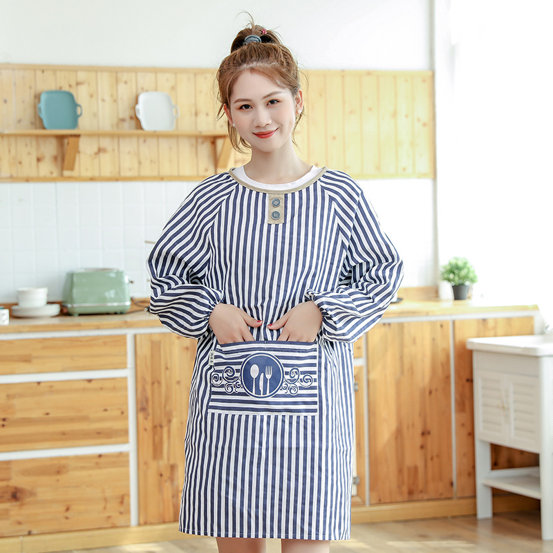 袖套大量批发卡通小熊刺绣棉袖套家务服务员防油污袖套亚马逊货源详情6