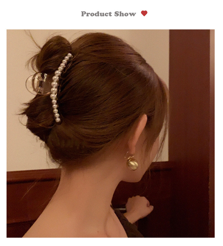 法式抓夹后脑勺发夹女ins韩国气质发卡头饰亚克力蝴蝶鲨鱼夹批发详情15
