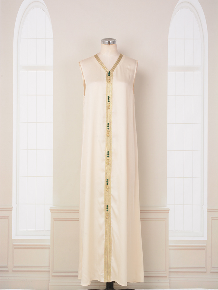 MT029 Middle East Cross-border Trade Arab Clothing, robes, embroidered cardigans, vests, two-piece dresses, ebay pic 40