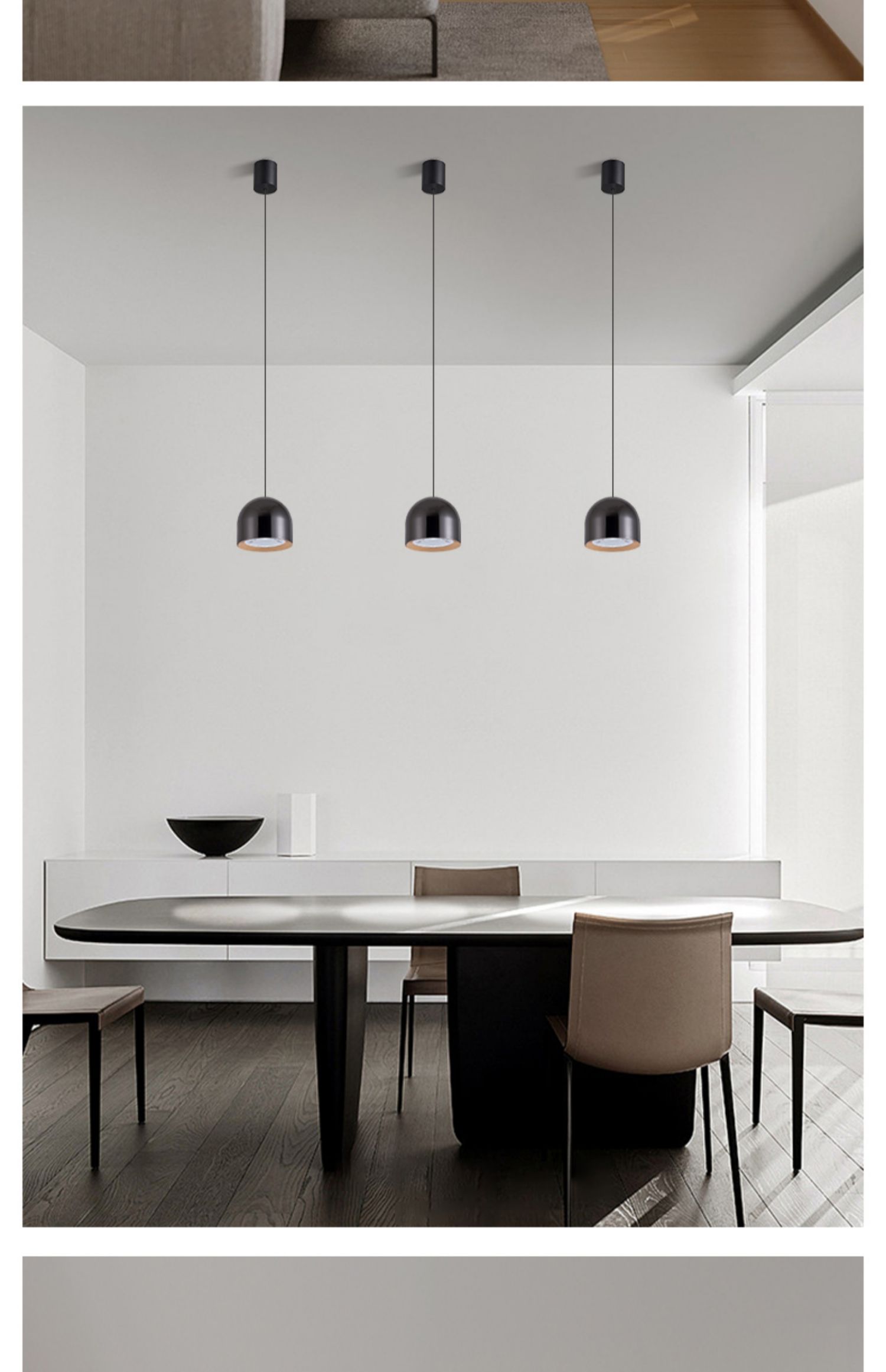 北欧卧室床头吊灯可升降现代简约极简轻奢主卧高端网红创意小吊灯详情15