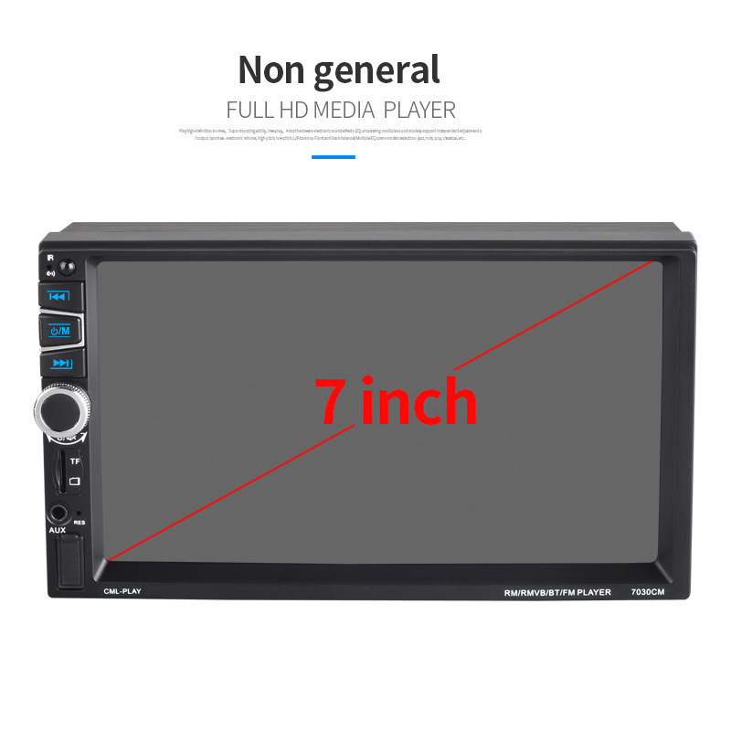 7寸汽车载双锭MP5/MP3蓝牙播放器插卡U盘收音机苹果安卓手机互联详情13